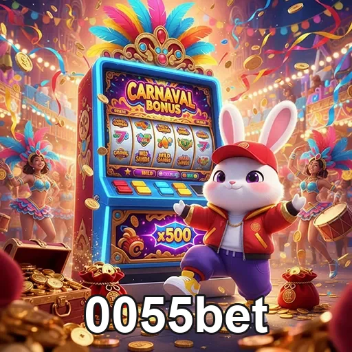 Croupier em jogo de casino ao vivo na 0055bet